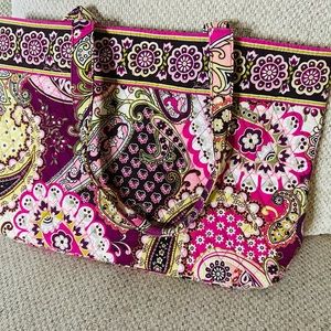 Pink paisley Vera Bradley tote